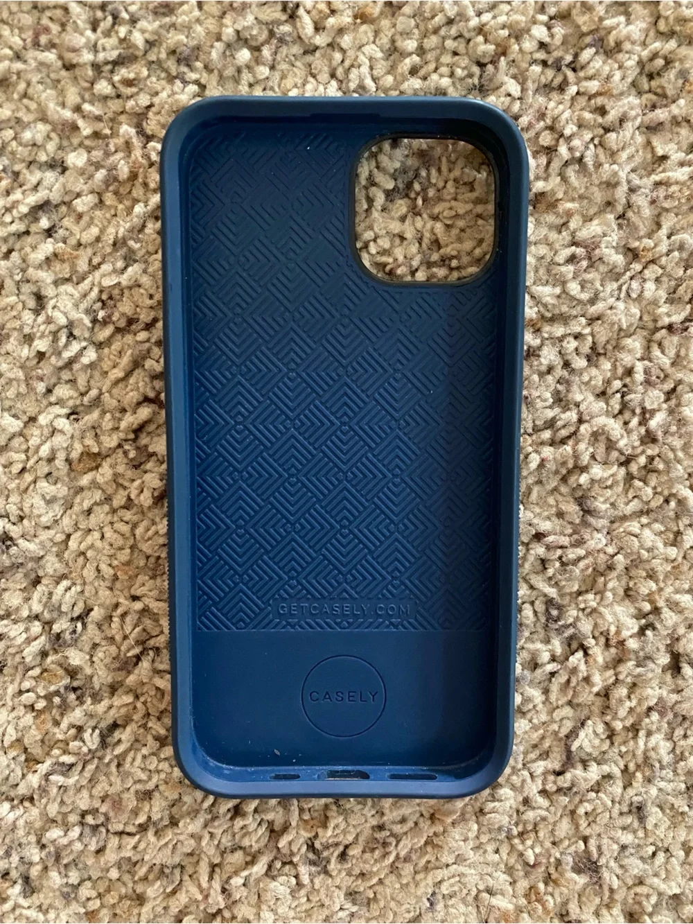 Casely Bold Rose to Fame Blue & White Rose Floral Case iPhone 13